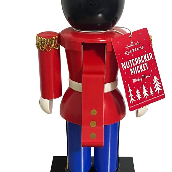 Hallmark Keepsake Disney 2015 Mickey Mouse Nutcracker Plastic - Picture 7 of 9